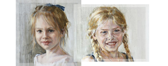 детский портрет, детский художник, портреты детей, портрет ребенка
